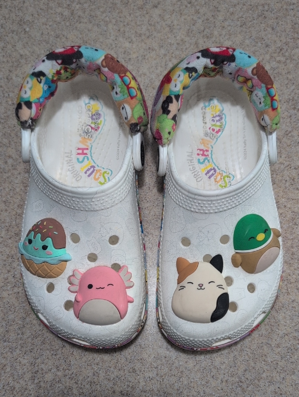 Crocs Squishmallows Classic Clogs Kid's Shoes Size 12